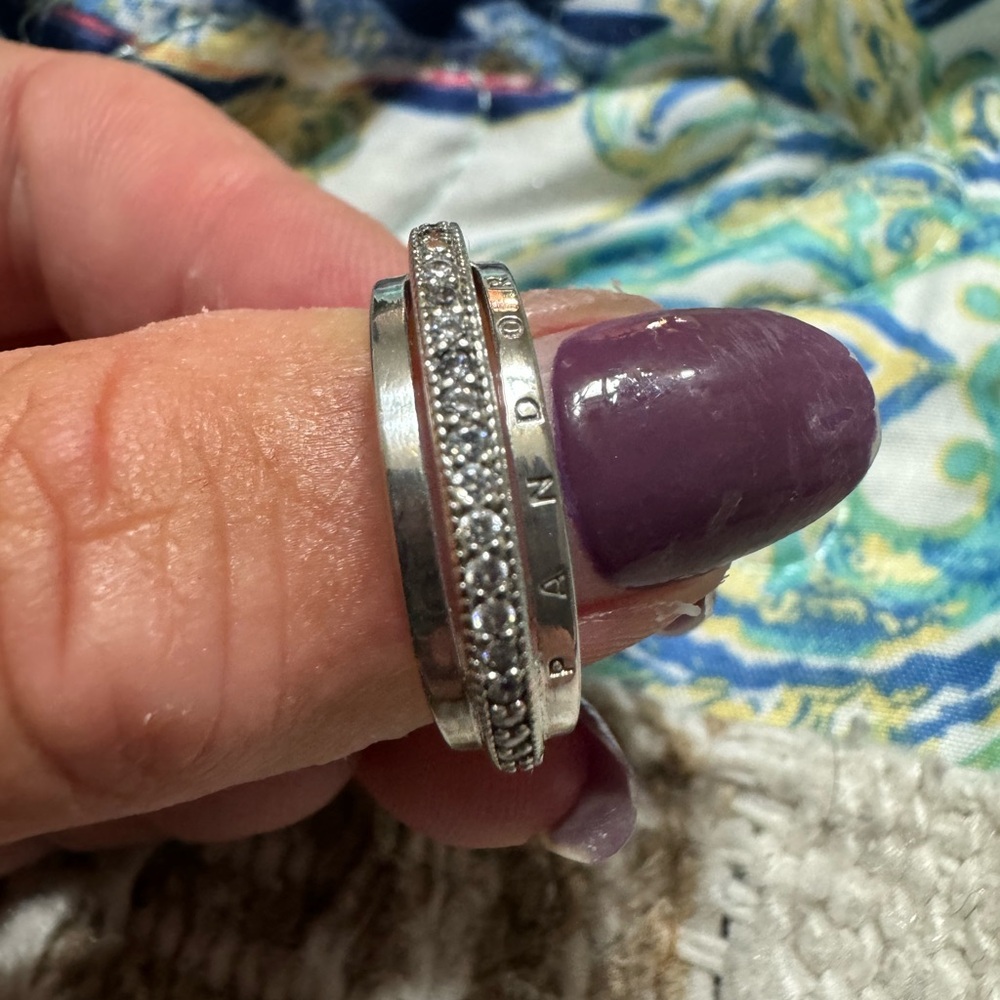 SOLD*****Pandora ring size 6 1/2
